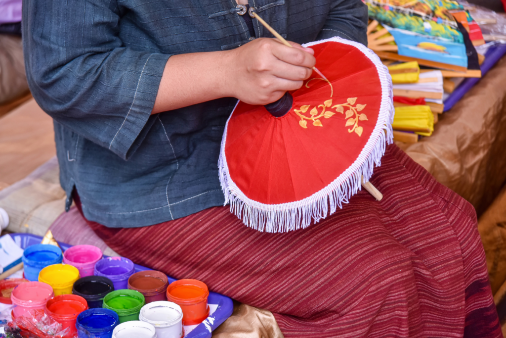umbrella workshop in chiang mai